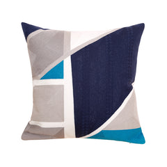 Geometric Embroidered Throw Pillows