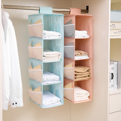 Multi-Functional Hanging Storage Bag for Clothing