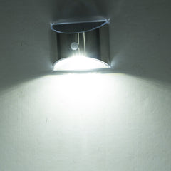 Stainless Steel Infrared Sensor Solar LED Wall Light