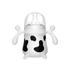 Silicone Baby Feeding Bottle for Newborns, Anti-Choking