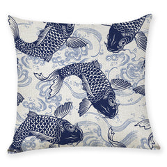 Japanese Style Cotton Linen Pillows