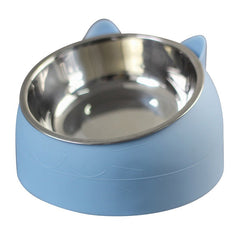 Elevated Stainless Steel Cat Bowl