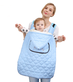 Infant Waist Carrier with Waterproof Windbreaker for All Seasons