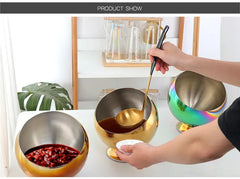 Stainless Steel Condiment Container and Serving Bowl (1 Pc)