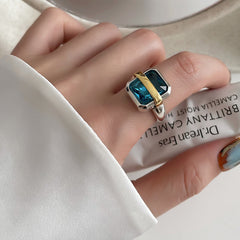 Vintage Thai-Style Ring, Electroplated