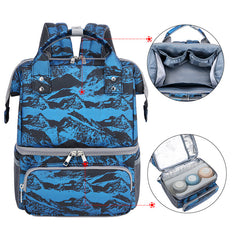 Fashionable Double Layer Multi-functional Handbag