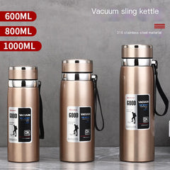 Stainless Steel Insulated Tea Cup 1000ml for Outdoors