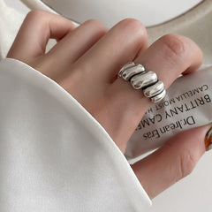 Vintage Thai-Style Ring, Electroplated
