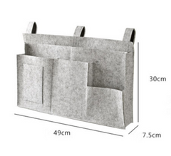 Bedside Storage Bag, Felt Organizer for Bedside Use
