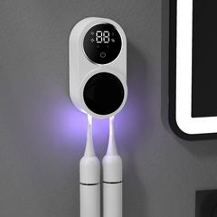 UV Toothbrush Sanitizer with Digital Display