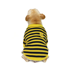 Striped Sweater for Dogs - Fall/Winter Coat (Frenchie)