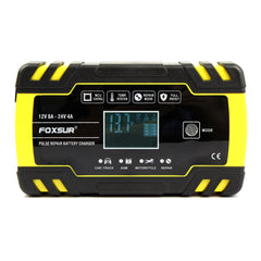 LCD Display Motorcycle Battery Charger