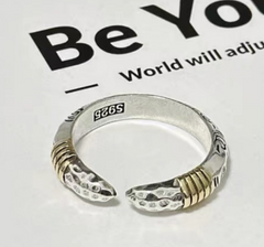 Vintage Thai Silver Aggressive Men's Ring
