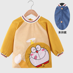 Waterproof Bib for Boys - Stylish Reversible Design