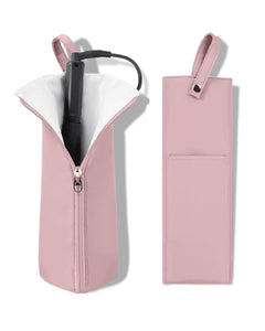 Easy-U Hot Iron Holder & Mat Heat Resistant Travel Bag for Curling Iron Flat Iron
