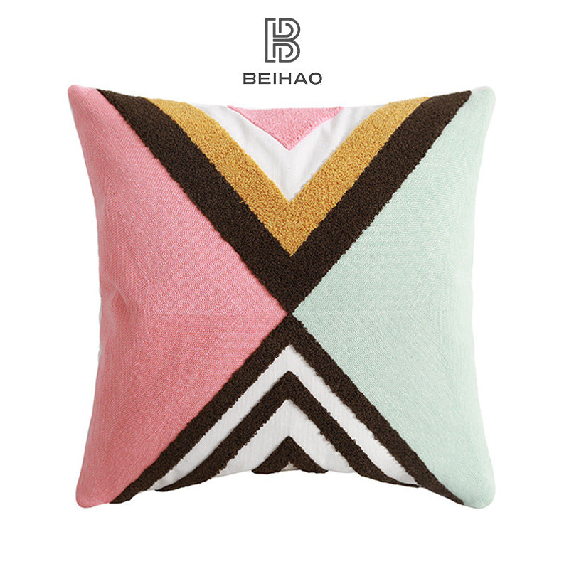 Embroidered Designed Throw Pillows