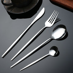 Stainless Steel Portuguese Cutlery Set for Dining
