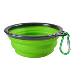 Collapsible Silicone Dog Bowl for Pets (Good for Travel)