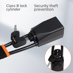 Universal Car Steering Wheel Lock with Steel Cable (Best Seller)