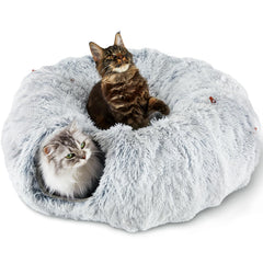 Cat Tunnel Bed for Indoor Cats Peekaboo