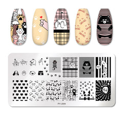 Stainless Steel Manicure Printing Plate