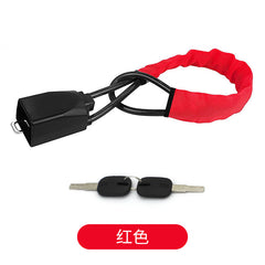 Universal Car Steering Wheel Lock with Steel Cable (Best Seller)