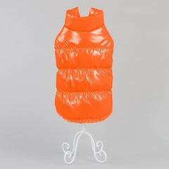 Warm Winter Puppy Teddy Waistcoat and Cat Clothes (Puffer Coat)