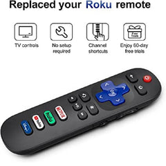 ROKU Universal Remote for Roku TV with Netflix & YouTube