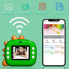Instant Print Camera with WiFi, HD Photo & Video (Kids)