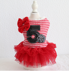 Double Bow Dress for Dogs