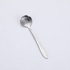 Stainless Steel Spoon with Cherry Blossom Design