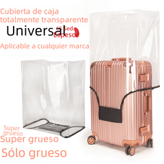 Transparent PVC Luggage Cover for Travel and Sports