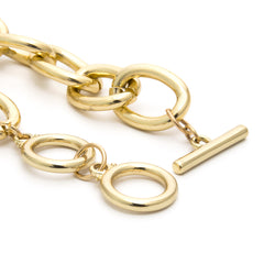 Stylish Punk-Inspired Rhinestone Chain Bracelet for Women
