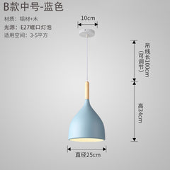 Nordic Style Vintage Restaurant Pendant Light Fixture