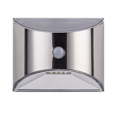 Stainless Steel Infrared Sensor Solar LED Wall Light