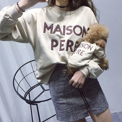 Embroidered Sweater for Dogs & Owners