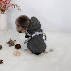 Thickened Pet Sweatshirt for Chest and Back Support