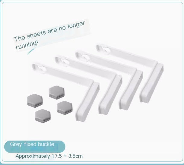 Needle-Free Non-Slip Sheet Holder Clip (One Piece)