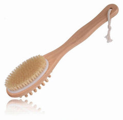 Bamboo Bath Accessories Bundle (6 PC - Brush, Comb, Loofah, Tray, Toothbrush & Facial Brush)