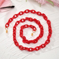 Glasses & Mask Chain (All Colors)