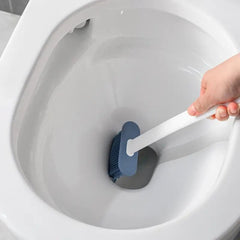 Wall-mounted Toilet Brush Set for Corner Cleaning