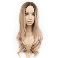 Medium-Length Women's Big Waves and Fluffy Curls