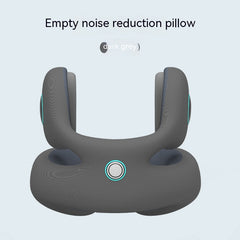 U-Shaped Travel Pillow with Noise Reduction Massage