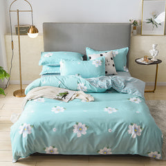 Thick Cotton Bedding Set for Fall/Winter (4 Pieces)