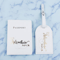 2022 Travel Set with Passport Holder and Luggage Tag