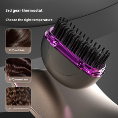 Portable Ceramic Hair Straightener, USB Rechargeable