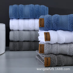 Thick Cotton Face Towels - Soft & Absorbent