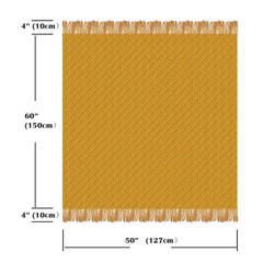 Knitted Sofa Blanket Cover for Air Conditioning Use