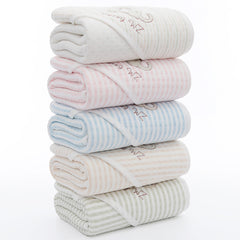 Hooded Cotton Swaddling Blanket for Newborns