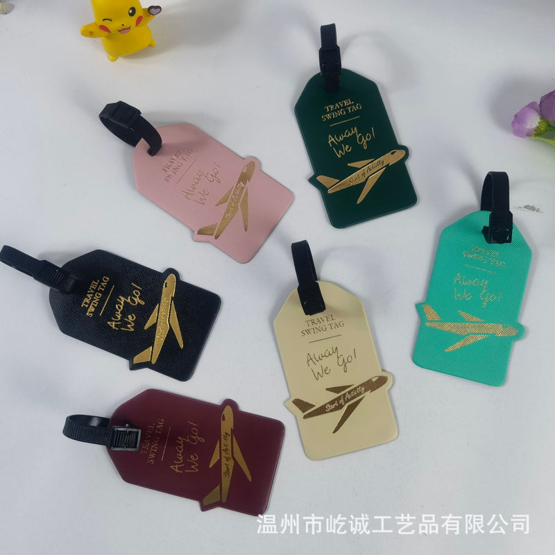 Wholesale Faux Leather Luggage Tags for Travel